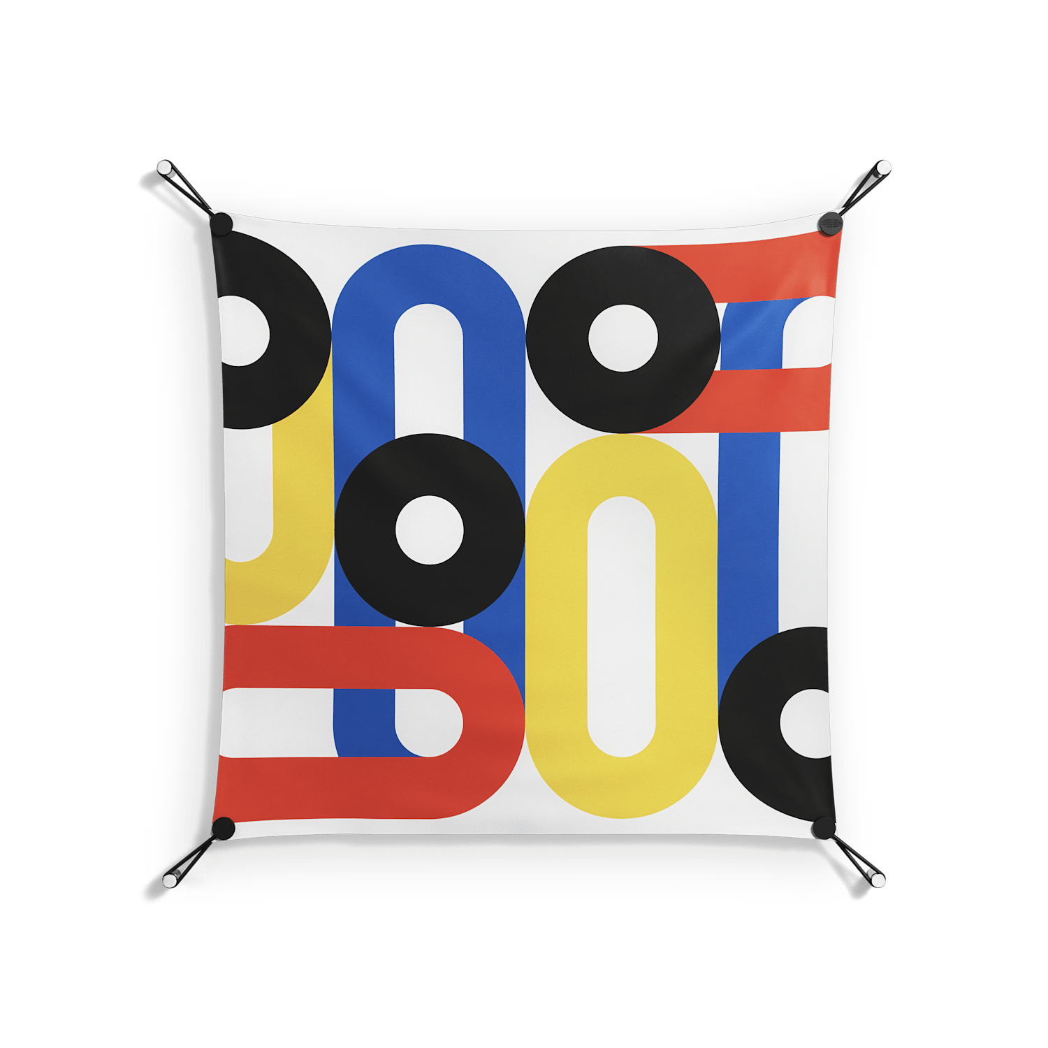 Arial - Work On Wall - Vratislav Pecka - Silver - 70 x 70 cm