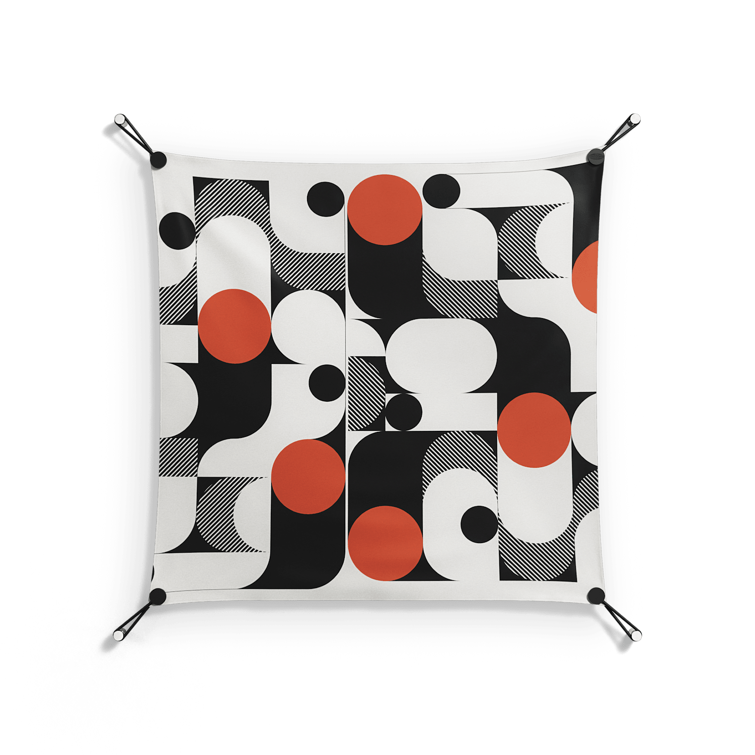 Conserto - Work On Wall - Vratislav Pecka - Black - 70 x 70 cm