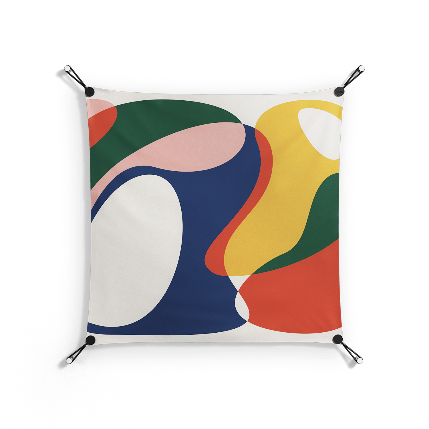 Spilled Paint - Work On Wall - Vratislav Pecka - Black - 70 x 70 cm