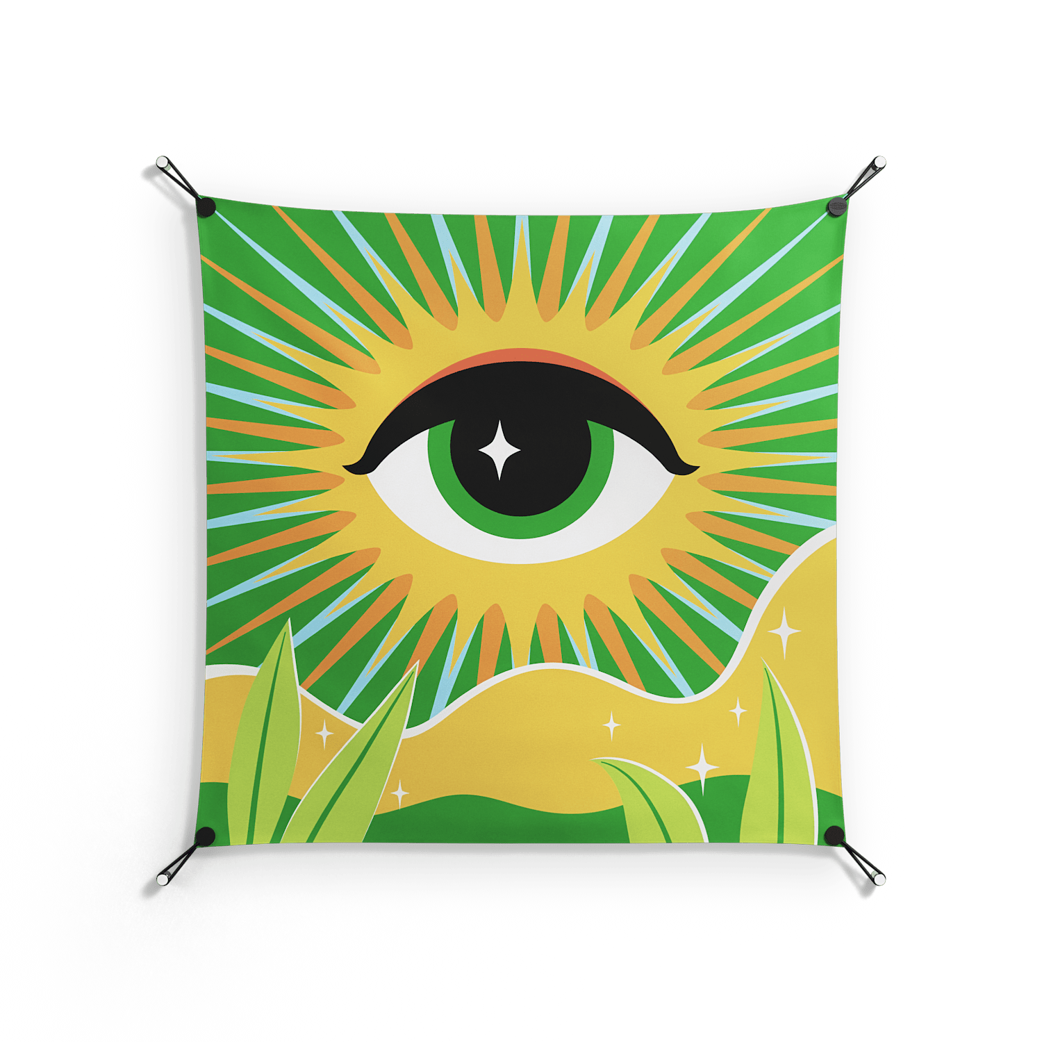 Curiosity - Work On Wall - Heather Zhou - Silver - 90 x 90 cm