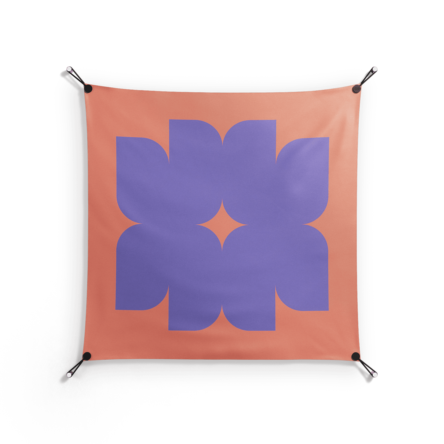 Stella - Work On Wall - Linus Lohoff - Black - 90 x 90 cm