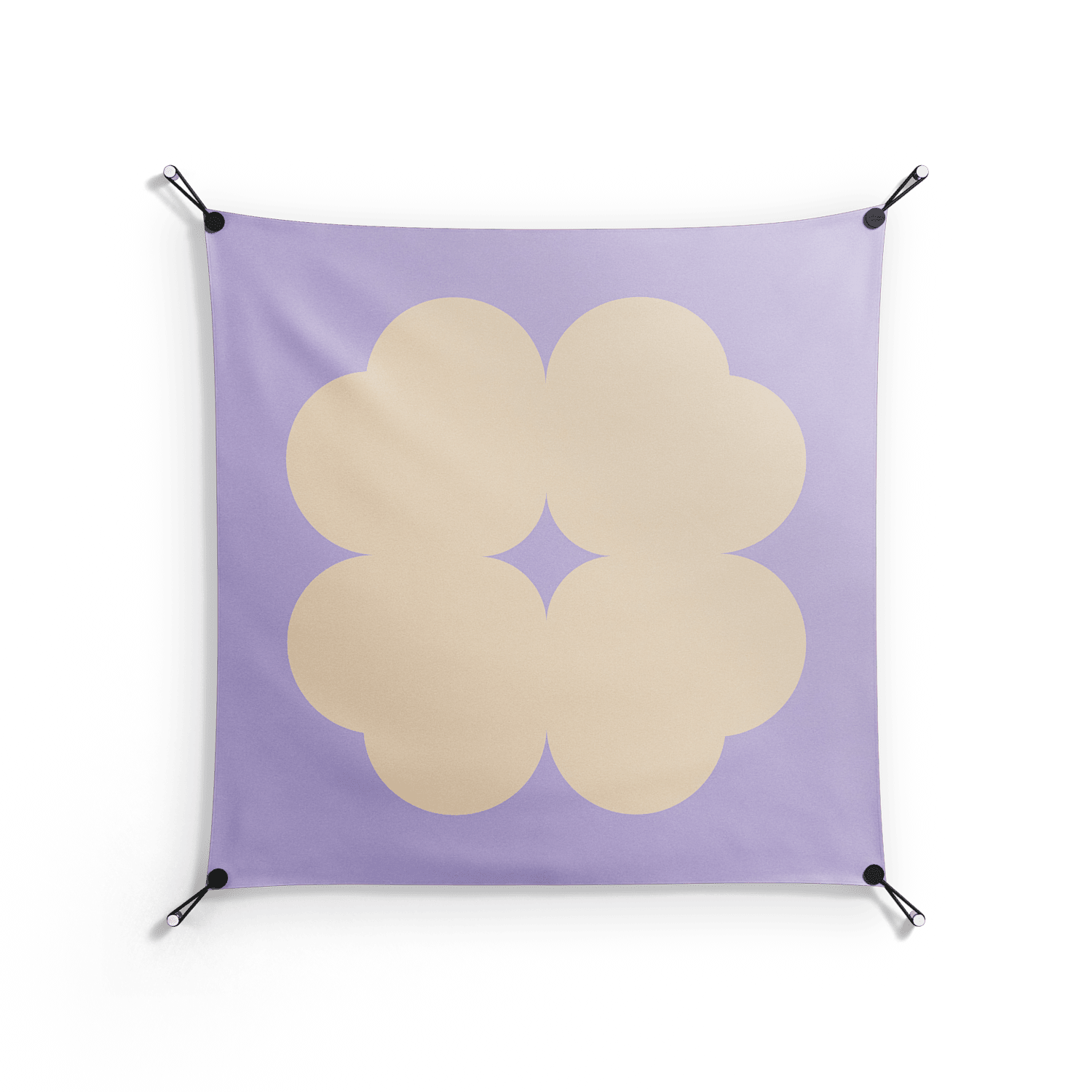 Amara - Work On Wall - Linus Lohoff - Black - 90 x 90 cm