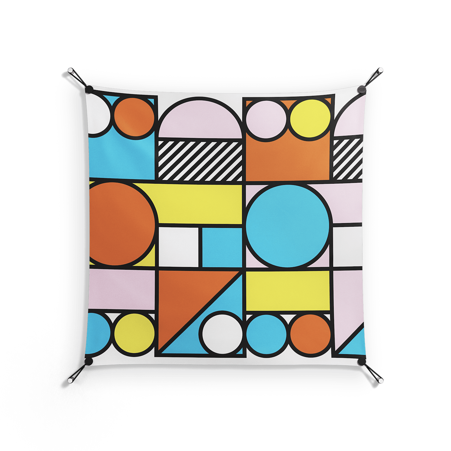 Palette - Work On Wall - Vratislav Pecka - Black - 90 x 90 cm