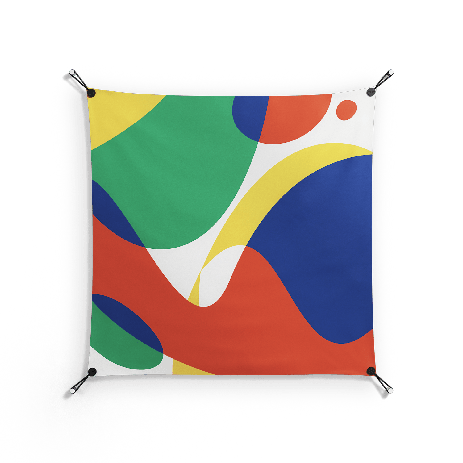 Vibrante - Work On Wall - Vratislav Pecka - Orange - 90 x 90 cm