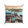 Gamla Stan - Work On Wall - Nur Rydberg - Black - 90 x 90 cm