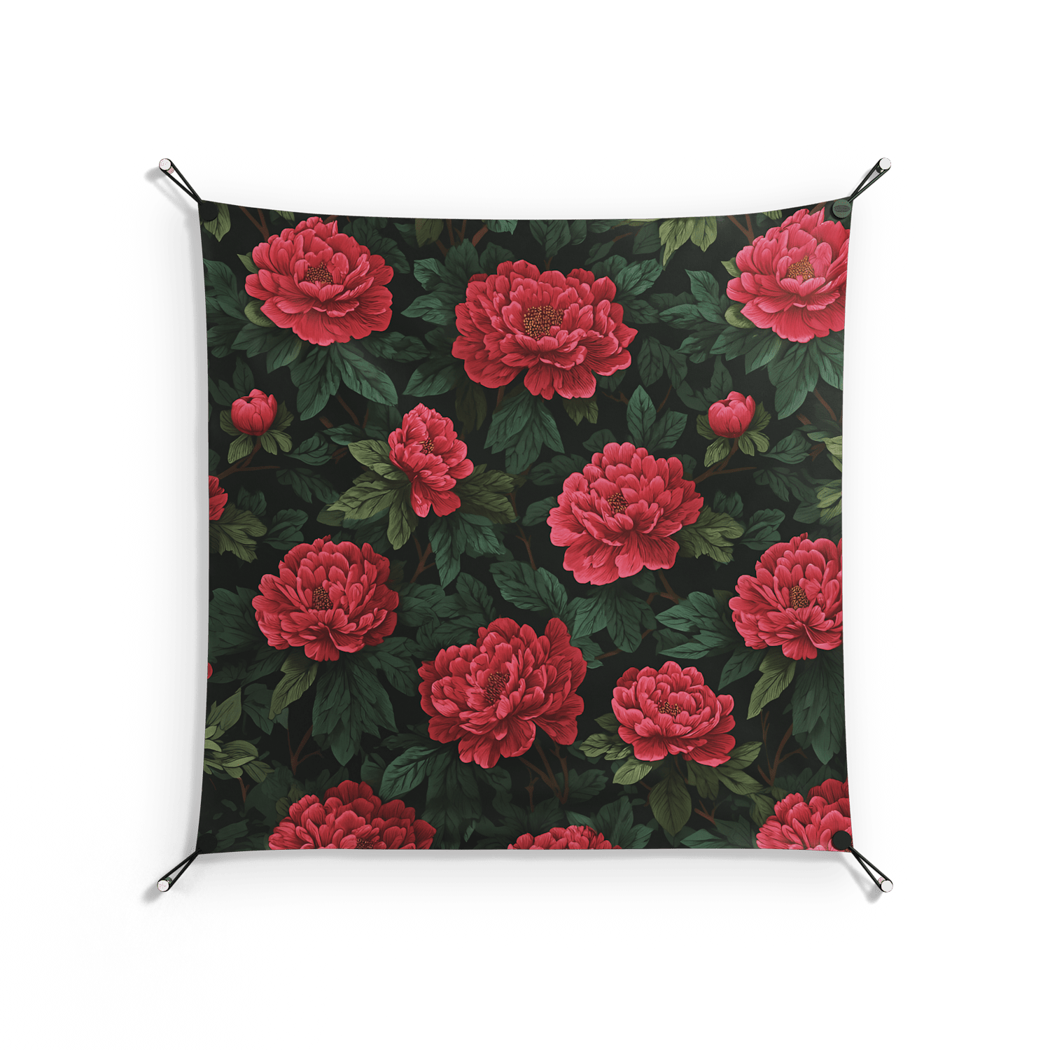 Mormors rabatt - Work On Wall - Nur Rydberg - Black - 90 x 90 cm