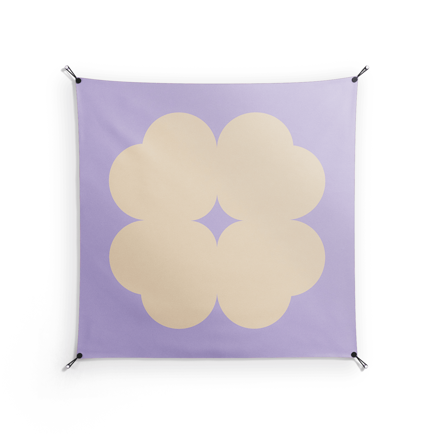 Amara - Work On Wall - Linus Lohoff - Black - 140 x 140 cm