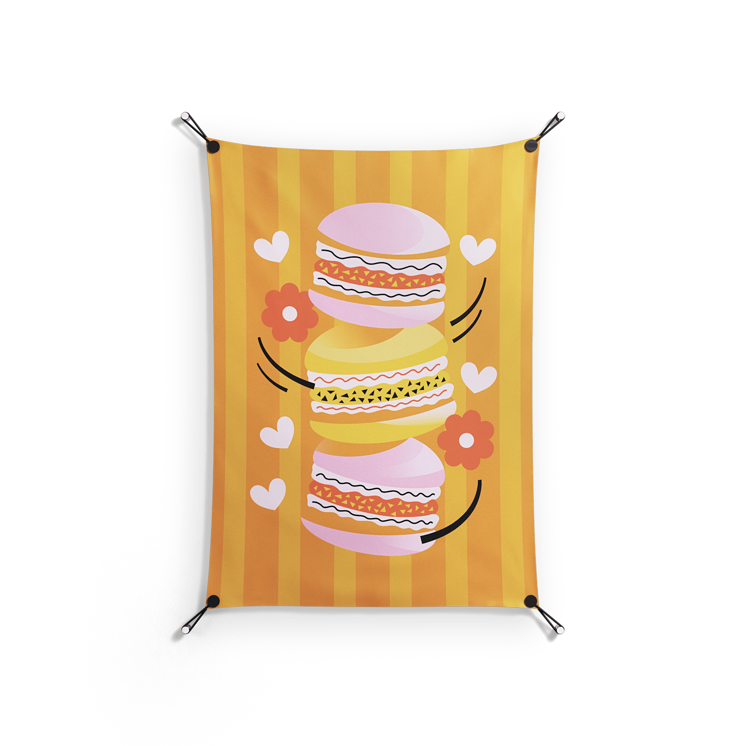 Cake - Work On Wall - Heather Zhou - Black - 70 x 100 cm