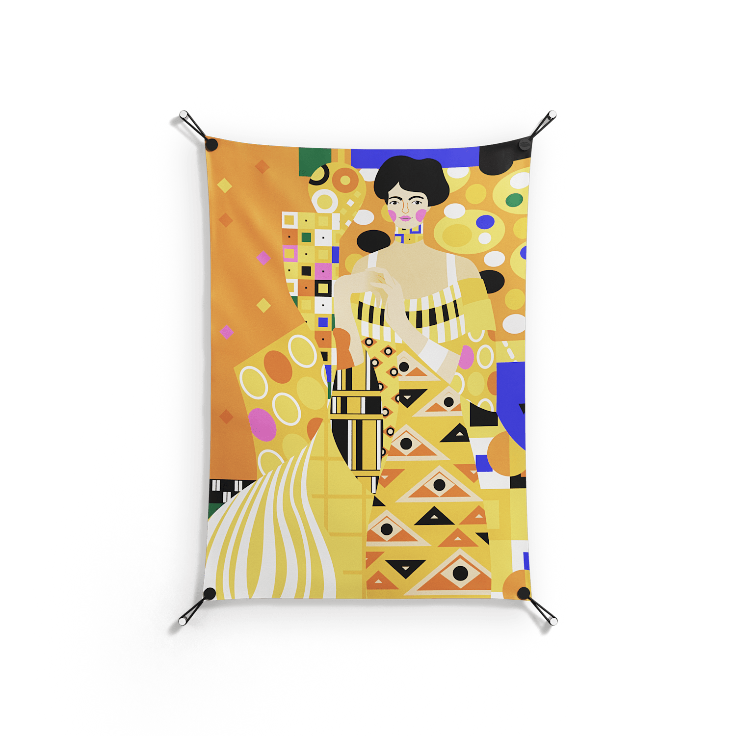 Klimt - Work On Wall - Heather Zhou - Black - 70 x 100 cm