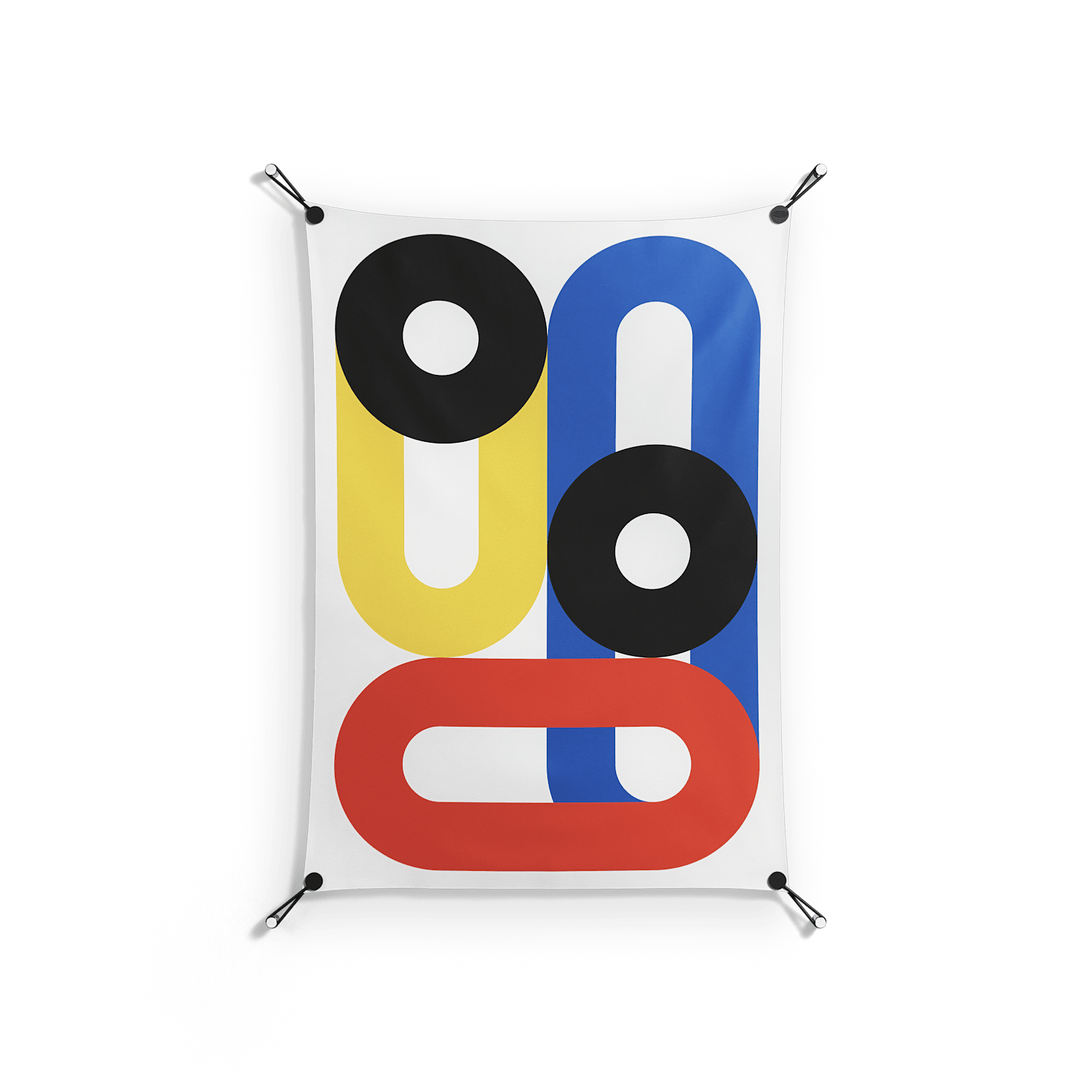 Arial - Work On Wall - Vratislav Pecka - Orange - 70 x 100 cm