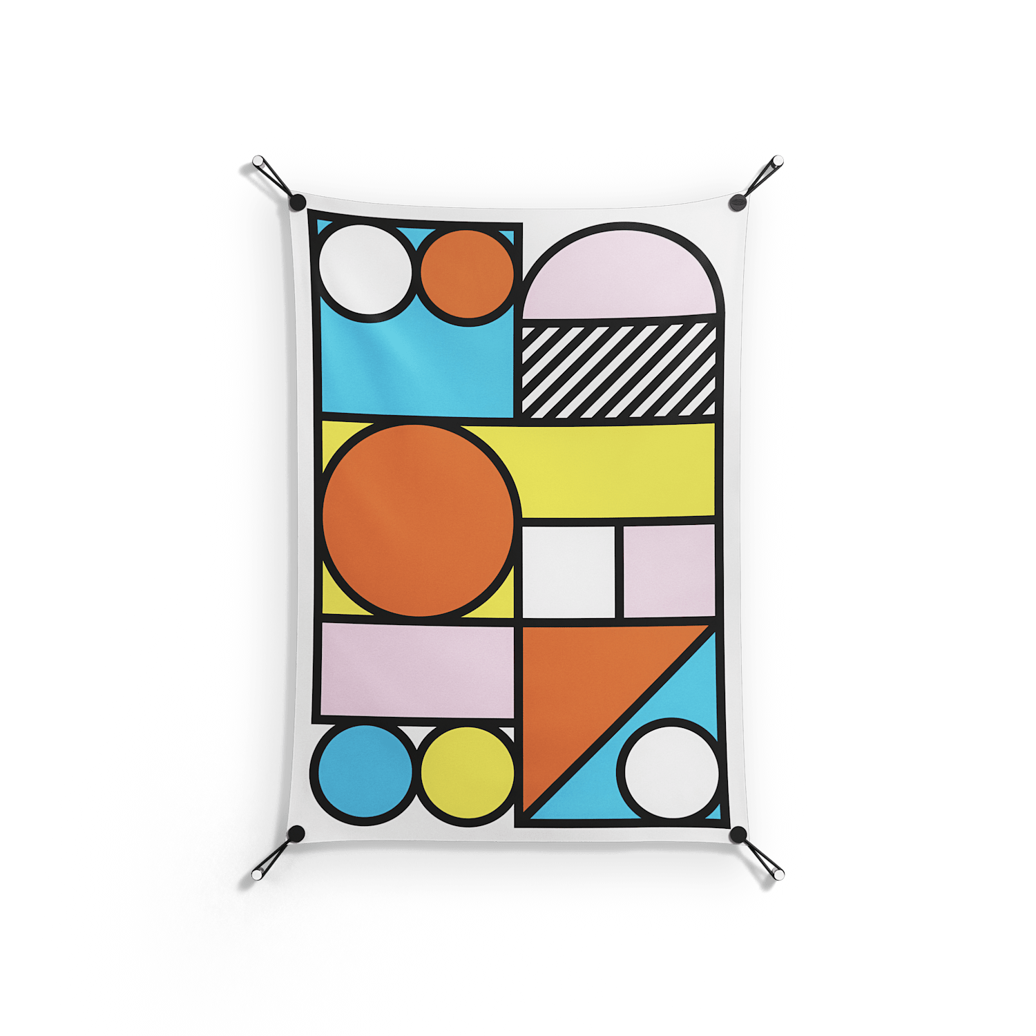 Palette - Work On Wall - Vratislav Pecka - Silver - 70 x 100 cm