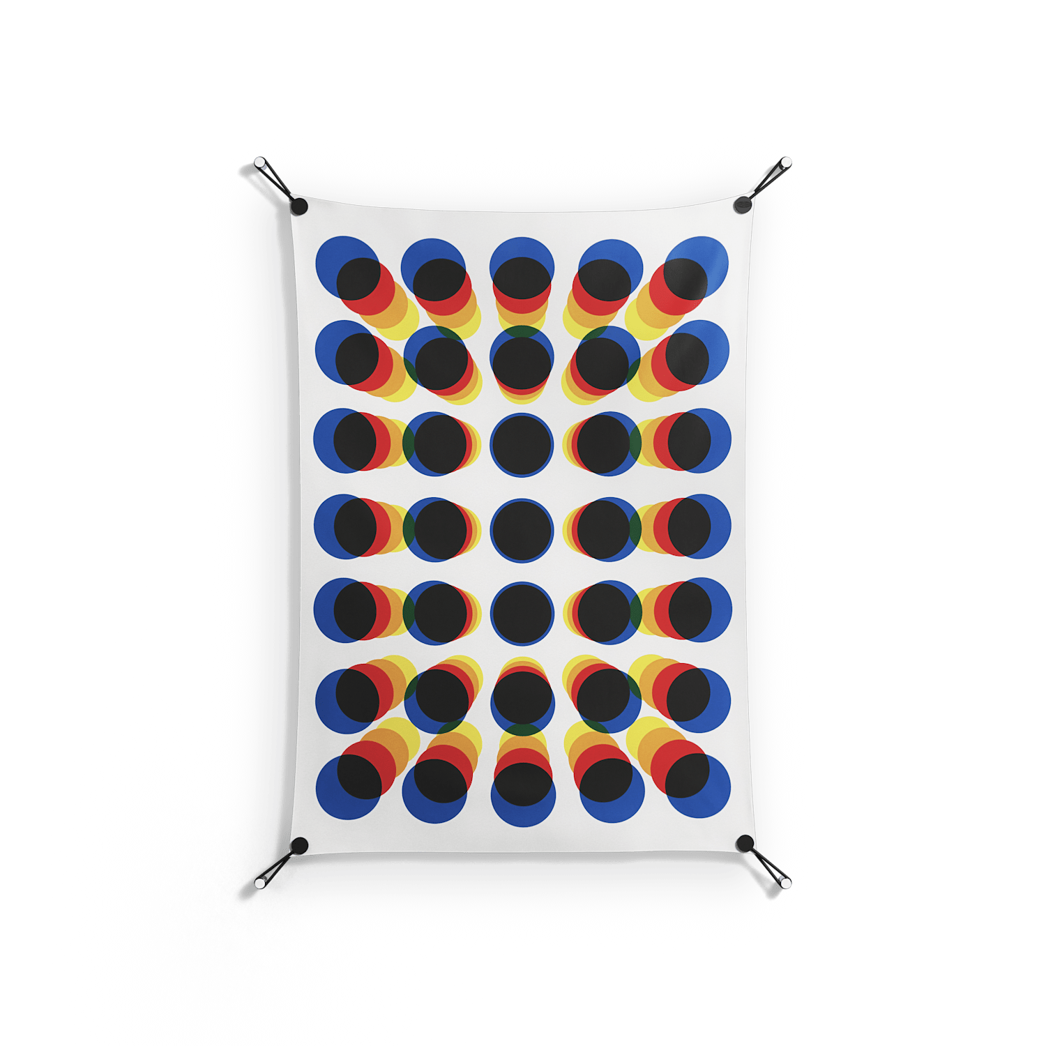 Perspektiva - Work On Wall - Vratislav Pecka - Orange - 70 x 100 cm