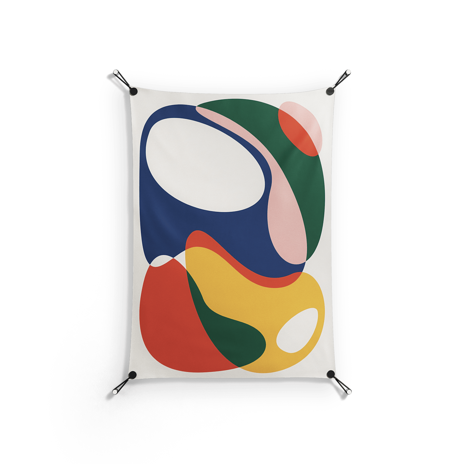 Spilled Paint - Work On Wall - Vratislav Pecka - Black - 70 x 100 cm