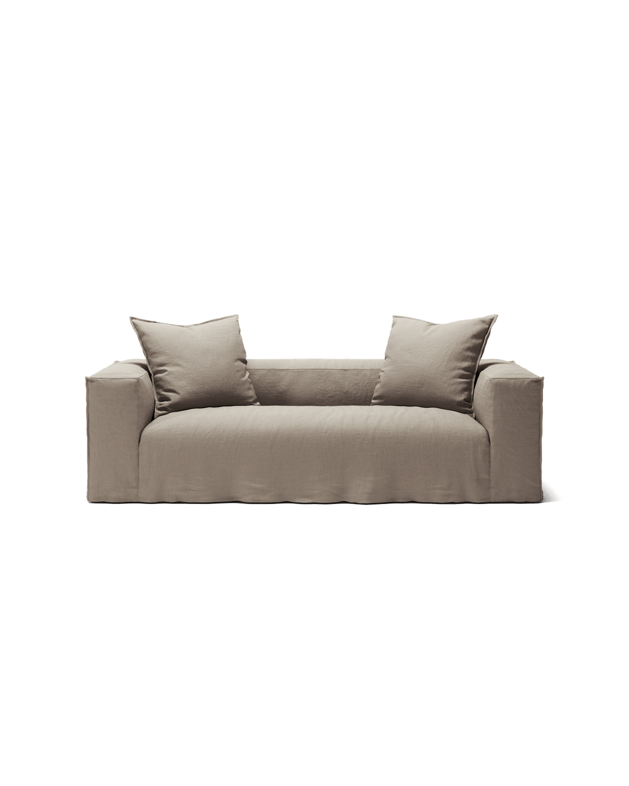 NOMAD - 2 Seat - Pure Linen Pale Gray