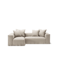 NOMAD - 3 Seater with Chaise Lounge - Left - Pure Linen Off-White
