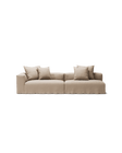 NOMAD - 3 Seat with open end - Right - Brushed Cotton Sandy Beige