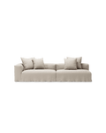 NOMAD - 3 Seat with open end - Right - Pure Linen Off-White