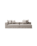 NOMAD - 3 Seat with open end - Right - Textured Blend Beige