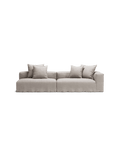 NOMAD - 3 Seat with open end - Left - Textured Blend Beige