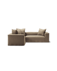 NOMAD - 4 Seat Corner - Left - Pure Linen Natural