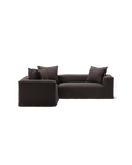 NOMAD - 4 Seat Corner - Left - Pure Linen Truffle Brown