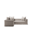 NOMAD - 4 Seat Corner - Left - Textured Blend Beige