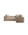 NOMAD - 4 Seat Corner - Right - Brushed Cotton Sandy Beige