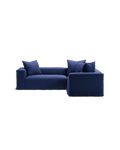 NOMAD - 4 Seat Corner - Right - Brushed Cotton Dark Blue