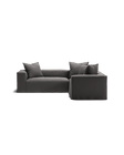 NOMAD - 4 Seat Corner - Right - Brushed Cotton Dark Gray