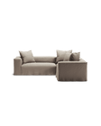 NOMAD - 4 Seat Corner - Right - Pure Linen Pale Gray