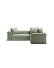 NOMAD - 4 Seat Corner - Right - Pure Linen Vivid Green