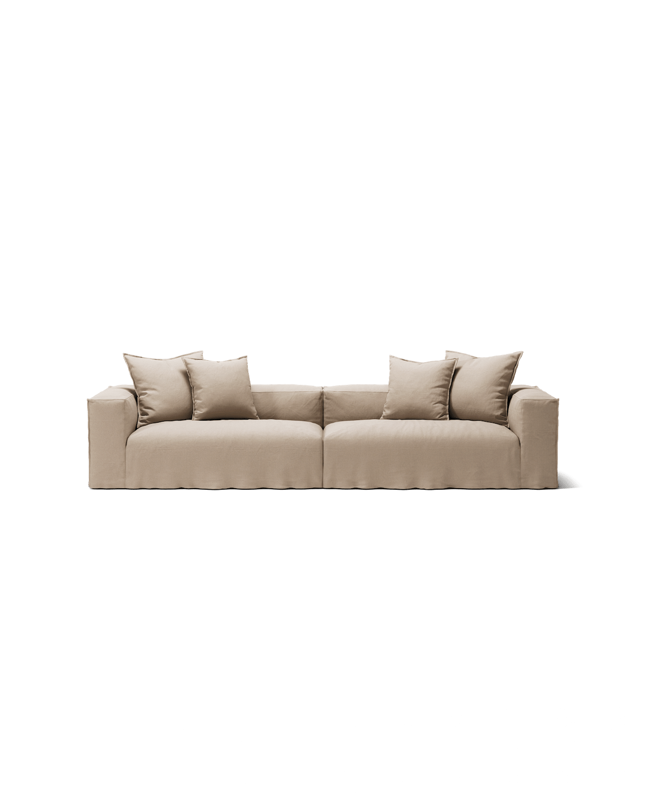 NOMAD - 4 Seat - Brushed Cotton Sandy Beige