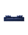 NOMAD - 4 Seat - Brushed Cotton Dark Blue