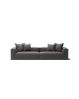 NOMAD - 4 Seat - Brushed Cotton Dark Gray