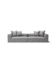 NOMAD - 4 Seat - Brushed Cotton Light Gray