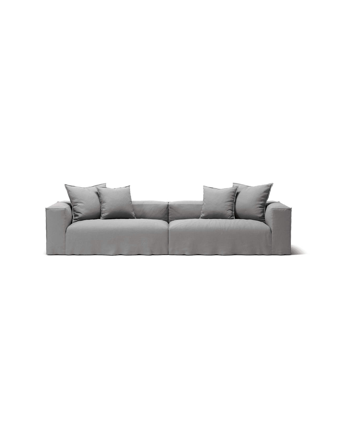 NOMAD - 4 Seat - Brushed Cotton Light Gray