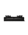 NOMAD - 4 Seat - Pure Linen Dark Charcoal