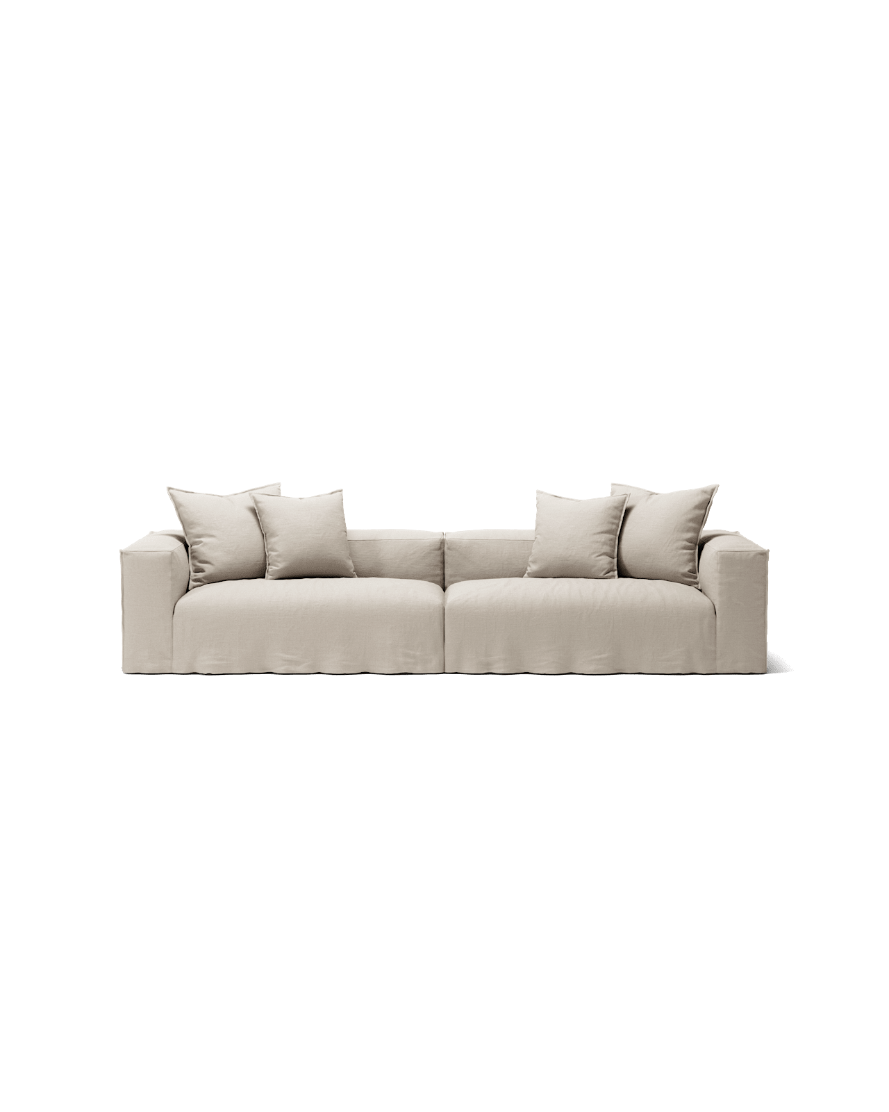 NOMAD - 4 Seat - Pure Linen Off-White