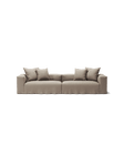 NOMAD - 4 Seat - Pure Linen Pale Gray