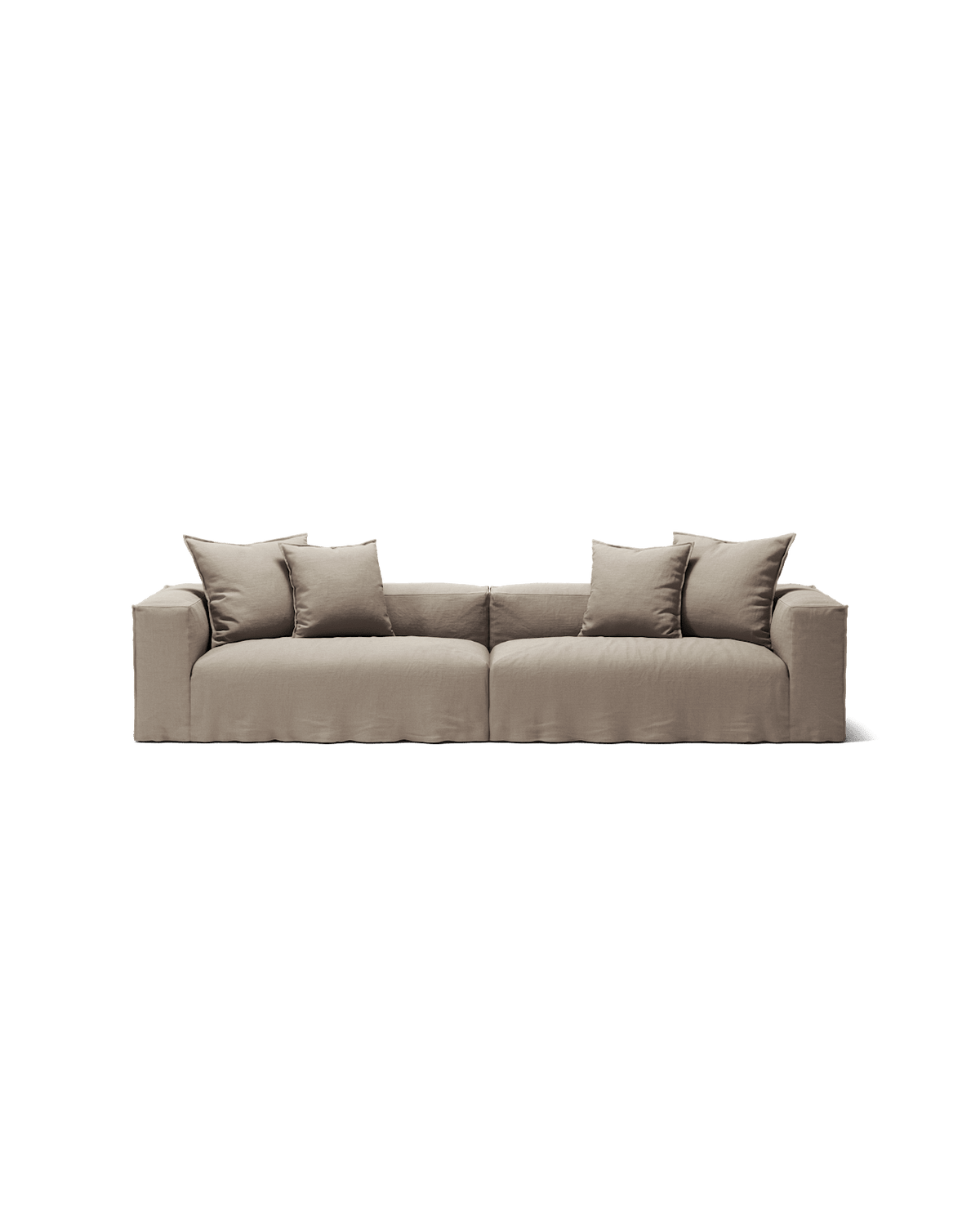 NOMAD - 4 Seat - Pure Linen Pale Gray