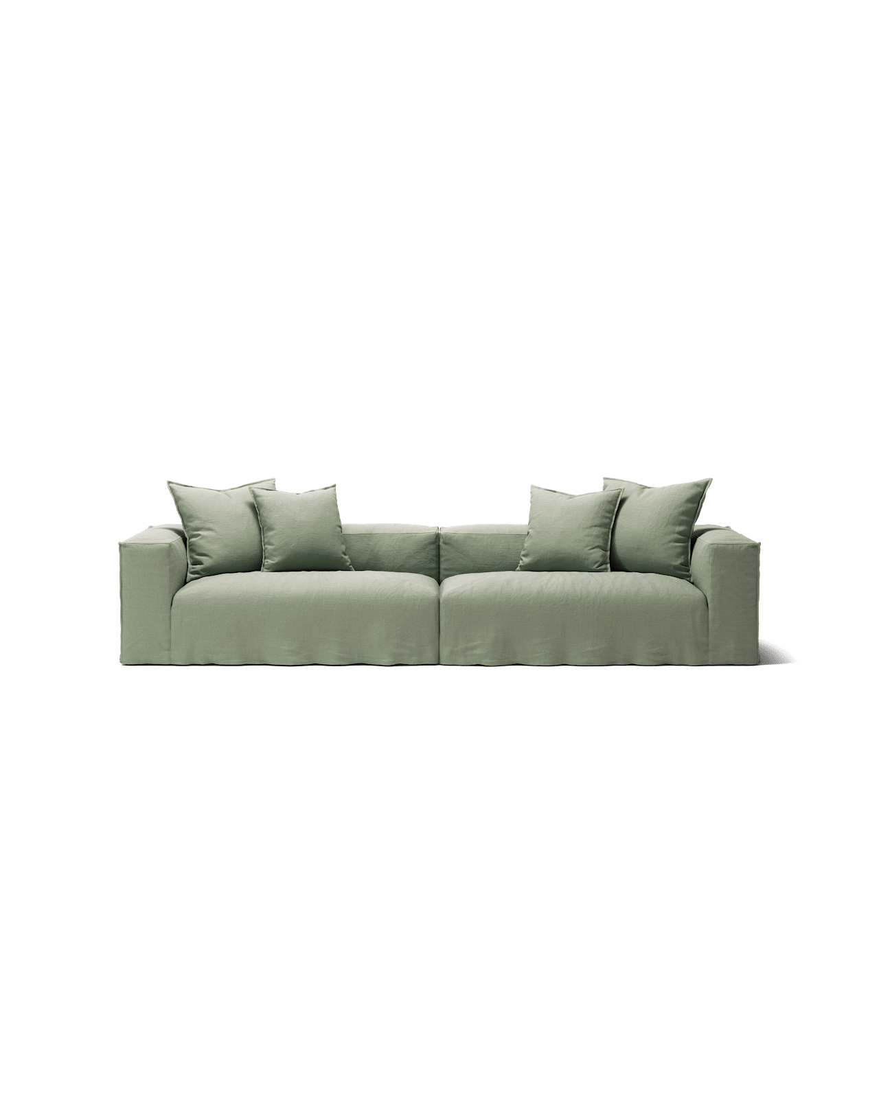 NOMAD - 4 Seat - Pure Linen Vivid Green