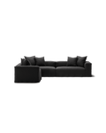 NOMAD - 5 Seat Corner - Left - Pure Linen Dark Charcoal