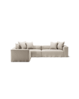 NOMAD - 5 Seat Corner - Left - Pure Linen Off-White