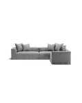 NOMAD - 5 Seat Corner - Right - Brushed Cotton Light Gray