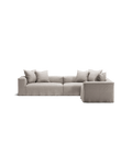 NOMAD - 5 Seat Corner - Right - Textured Blend Beige