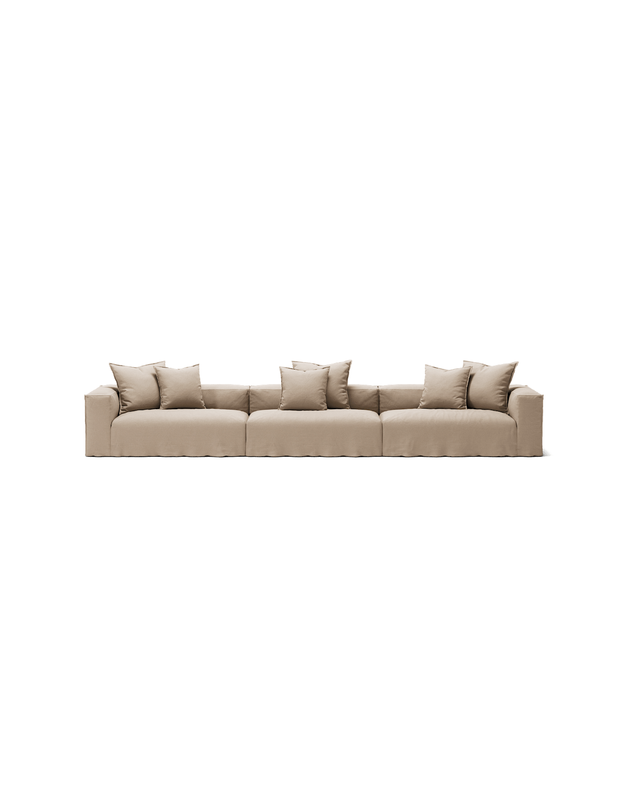 NOMAD - 5 Seat - Brushed Cotton Sandy Beige