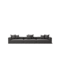 NOMAD - 5 Seat - Brushed Cotton Dark Gray