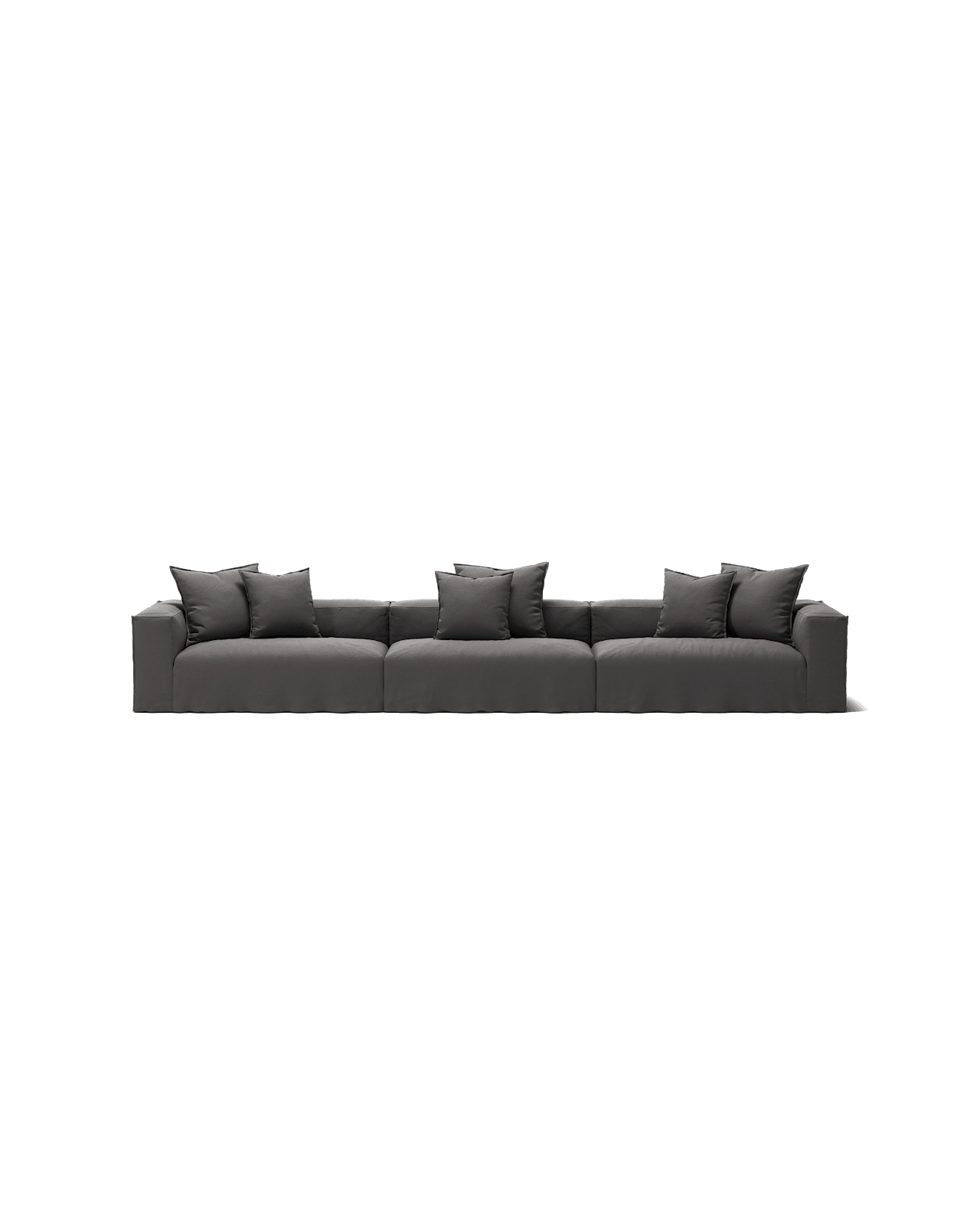 NOMAD - 5 Seat - Brushed Cotton Dark Gray