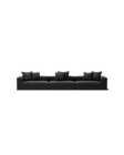 NOMAD - 5 Seat - Pure Linen Dark Charcoal