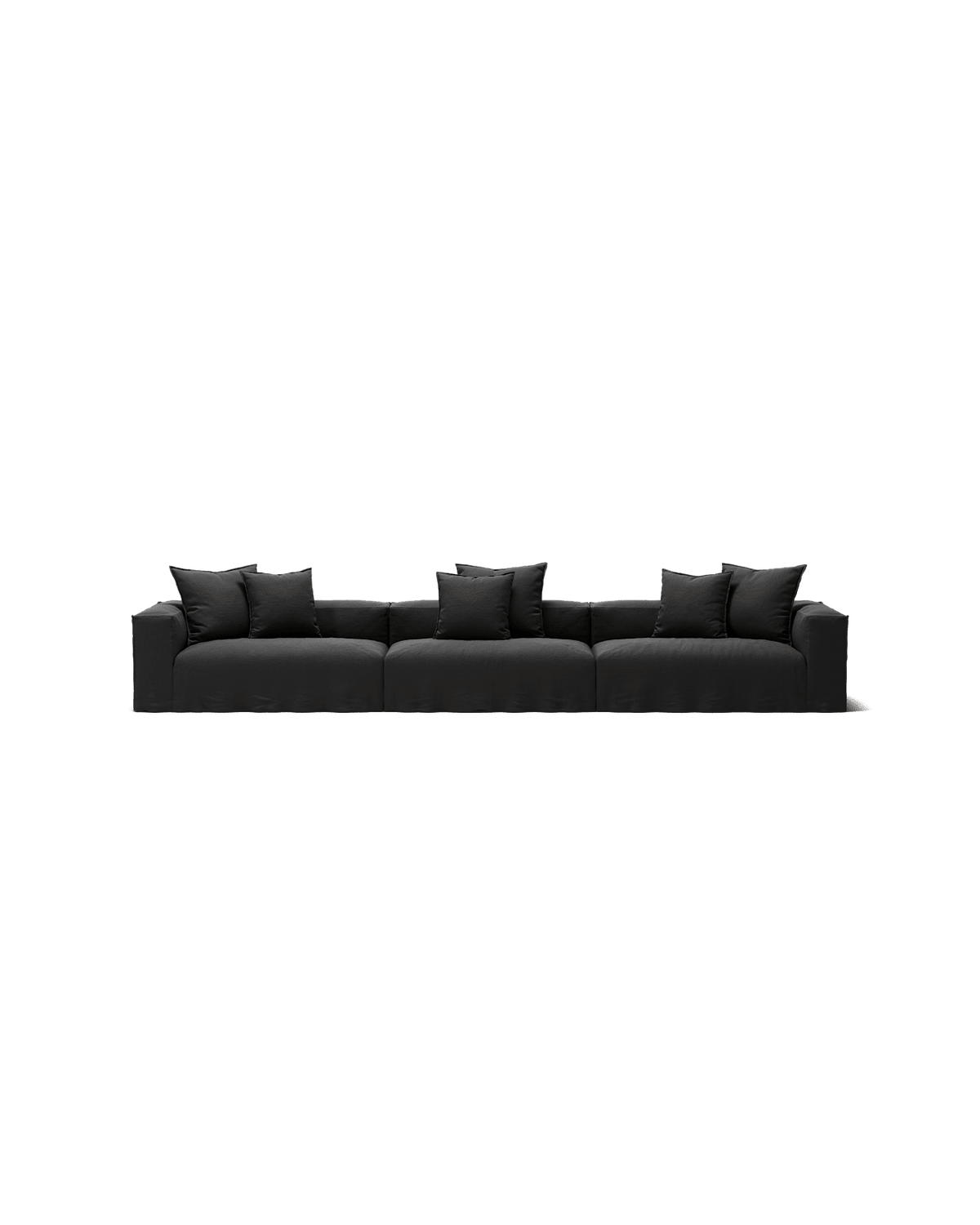 NOMAD - 5 Seat - Pure Linen Dark Charcoal